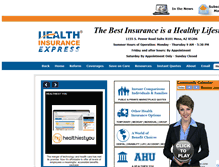 Tablet Screenshot of healthinsurance-express.com